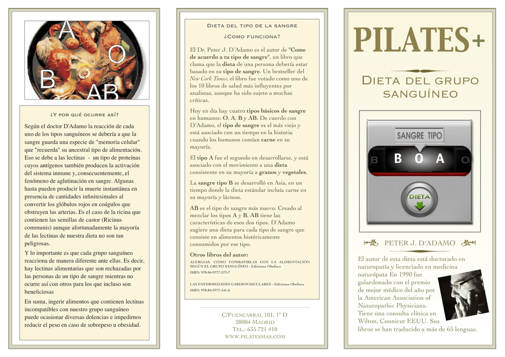 Dieta Grupo Sanguineo 0