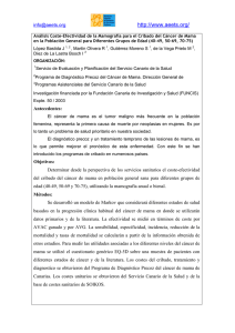 L&oacute;pez Bastida J, Mart&iacute;n Olivera R, Guti&eacute;rrez Moreno S, de la Vega