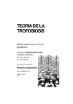 Jairo Restrepo: La Teoría de la Trofobiosis, de CHABOUSSOU