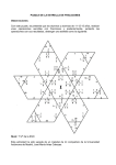 Puzzle estrella de fracciones profesor