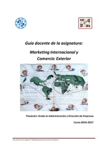Marketing Internacional y Comercio Exterior