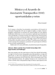 México y el Acuerdo de Asociación Transpacífico (tpp