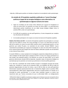 Un estudio de 19 hospitales españoles publicado en