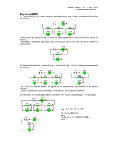 Ejercicios SERIE - Yo quiero aprobar