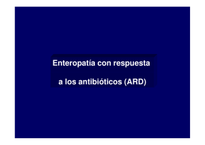 Enteropatía con respuesta a los antibióticos (ARD)