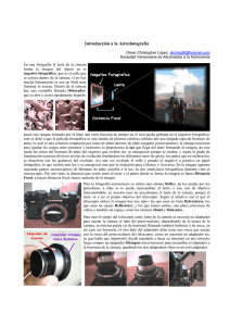 Introduccion a la Astrofotograf&iacute;a
