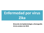 Cartilla: enfermedad por virus zika