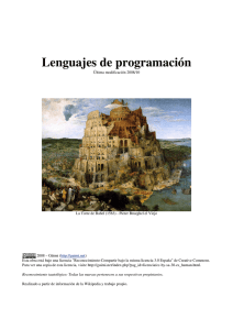 Lenguajes de programación