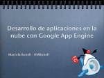 Desarrollo de aplicaciones en la nube con Google App Engine