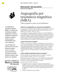 Angiografía por resonancia magnética (MRA)