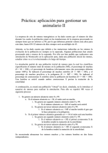 Práctica: aplicación para gestionar un animalario II