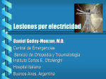 Lesiones por electricidad