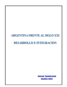 Argentina Frente al Siglo XXI
