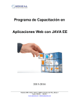 Programa de Capacitación en Aplicaciones Web con JAVA EE
