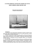 El USS Baltimore en los días post guerra civil de 1891