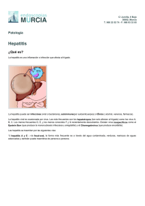 Hepatitis - Endoscopias Murcia