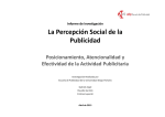Percepción Social de la Publicidad_Escuela de Publicidad