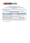 Nº POSTULANTE PUNTAJE ORDEN DE MERITO 1 ESTRELLA