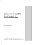 Bd 99. Manual del duraznero. Manejo integrado de plagas y