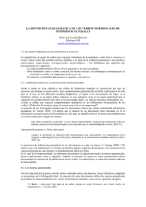 pdf La definición lexicográfica de los verbos impersonales de