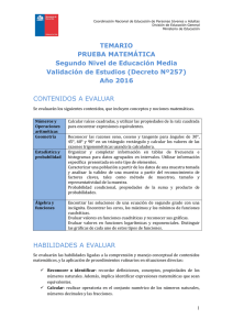 Educación Matemática - Ministerio de Educación de Chile