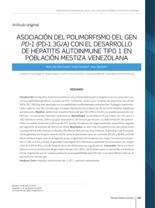 ASOCIACIÓN DEL POLIMORFISMO DEL GEN PD-1 (PD