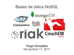 Bases de datos NoSQL