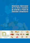 Valoración Nutricional de la Dieta Española de acuerdo
