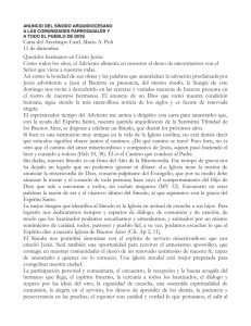 Carta del Arzobispo Card. Mario A. Poli