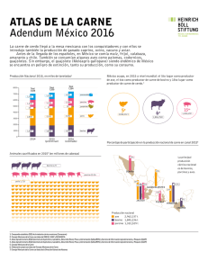 ATLAS DE LA CARNE Adendum México 2016
