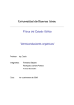 Semiconductores Organicos 2 - Universidad de Buenos Aires