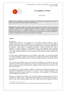 Los españoles y el Islam - Ministerio de Empleo y Seguridad Social