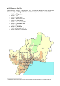 Divisiones territoriales - Observatorio Municipal para la Inclusión