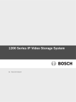 1200 Series IP Video Storage System