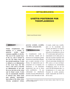 uveítis posterior por toxoplasmosis