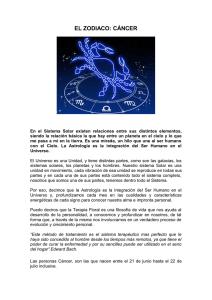EL ZODIACO: C&Aacute;NCER