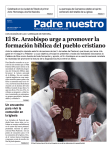 El Sr. Arzobispo urge a promover la formación bíblica del pueblo
