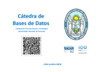 Bases de Datos - Sitios de las cátedras Facultad de Ciencias