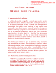 México como palabra - ENP 4