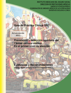 GER Cáncer Cérvico Uterino