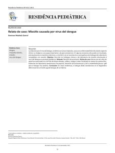 Miositis causada por virus del dengue