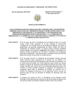 resolución 9 - Colegio de Abogados de Puerto Rico