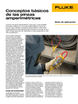 Conceptos básicos de las pinzas amperimétricas