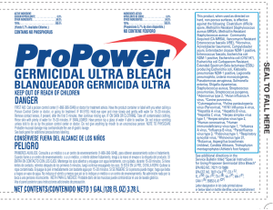 germicidal ultra bleach