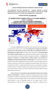 GUÍA DE CONTENIDOS HISTORIA Y GEOGRAFÍA 2° MEDIO AÑO