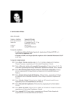 Curriculum Vitae