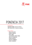 ponencia de política 2017