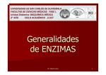 Generalidades de ENZIMAS