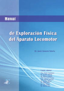 Manual de exploración física del aparato locomotor