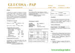 glucosa - pap - Inmunodiagnostico